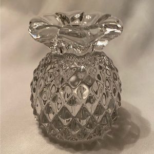 Gorgeous Vintage Heisey Plantation Pineapple Crystal Candle Holder